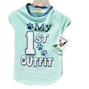 Simply Dog Medium Blue My First Outfit T Shirt